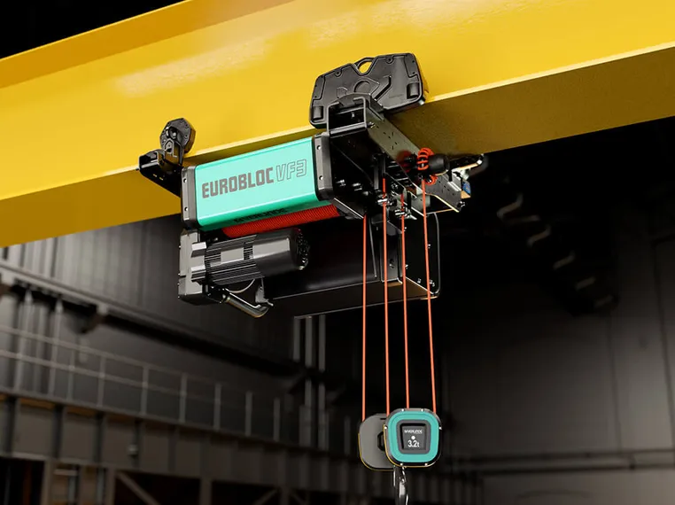 Verlinde introduces a new hoist range built with synthetic ropes