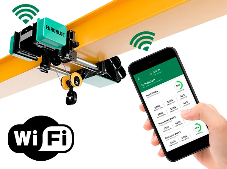 Verlinde introduce an update of the remote monitoring application for its EUROBLOC hoists,  ExpertCare