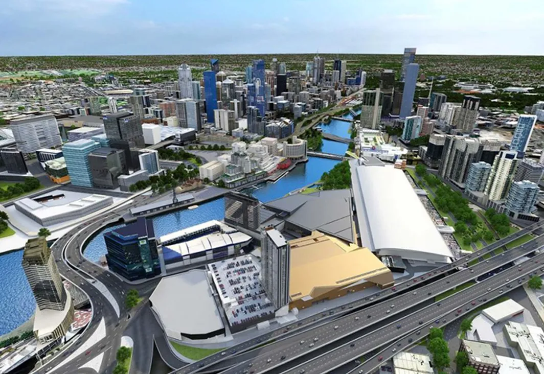 Melbourne Convention and Exhibition Centre puts Verlinde hoists on show