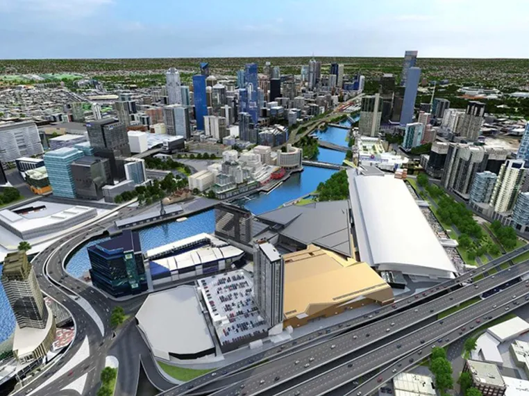 Melbourne Convention and Exhibition Centre puts Verlinde hoists on show