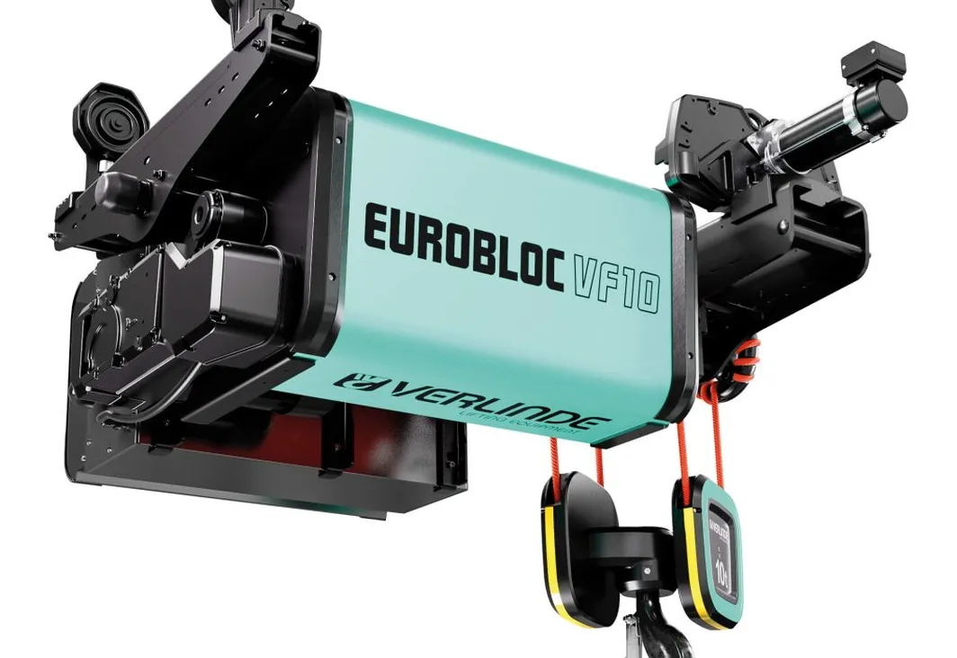 Verlinde introduces a new hoist range built with synthetic ropes