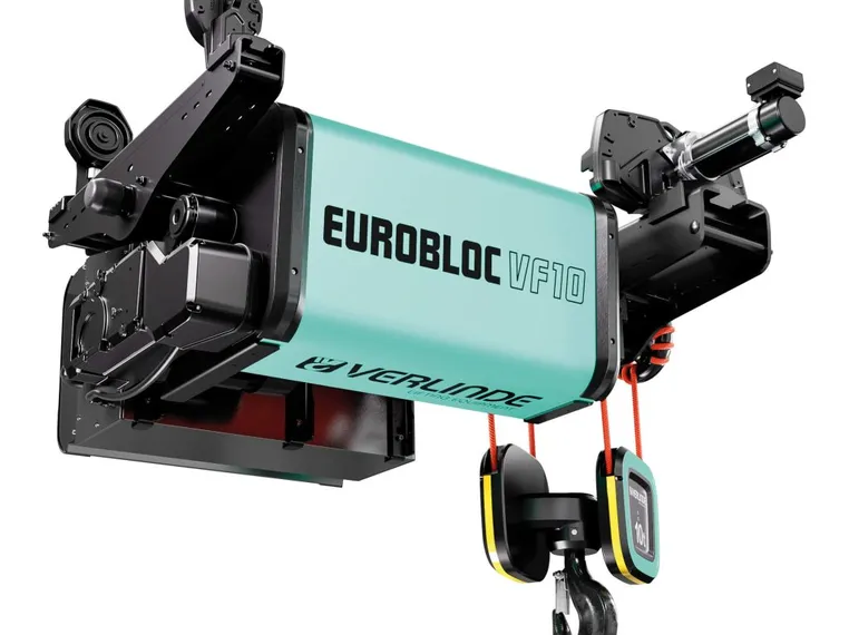 Verlinde introduces a new hoist range built with synthetic ropes